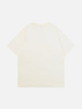 T-Shirt mit Ghost-Strukturdruck